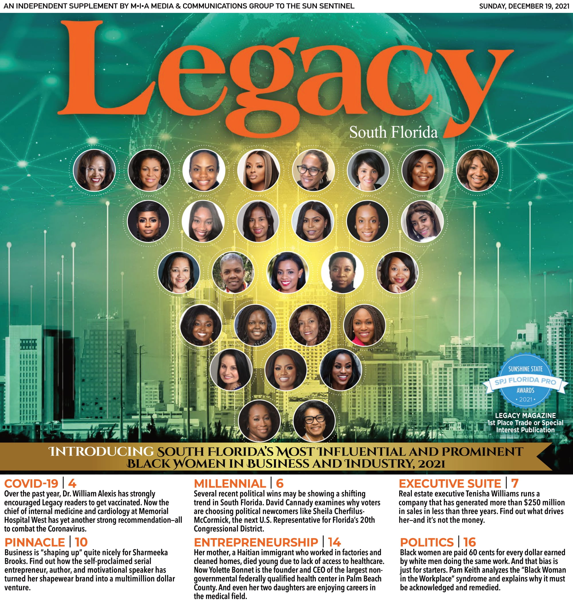 FoundCare's CEO, Yolette Bonnet, Named South Florida's Most Influential & Prominent Black Women in Business & Industry