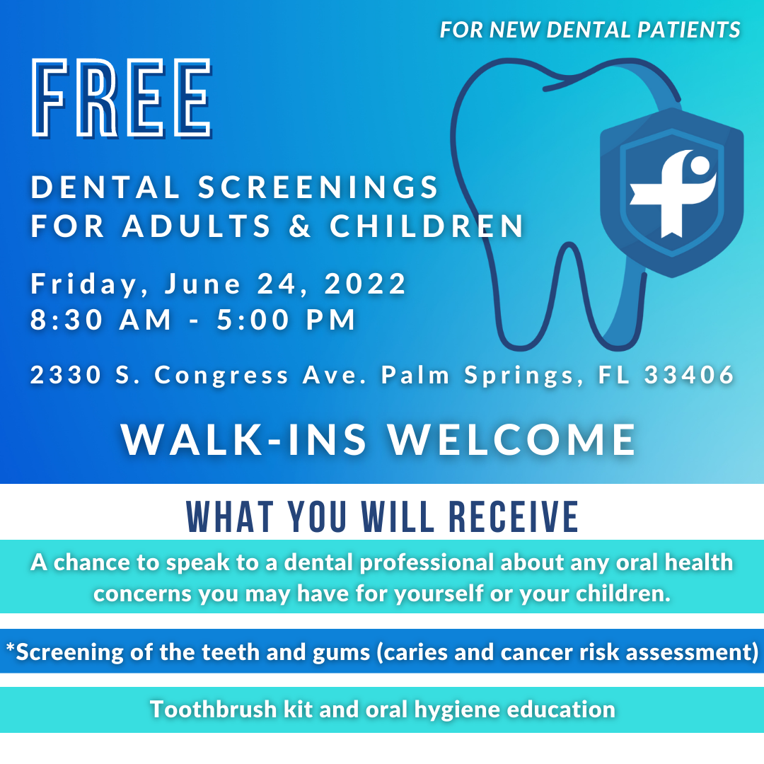 Free Dental Screening Day at FoundCare