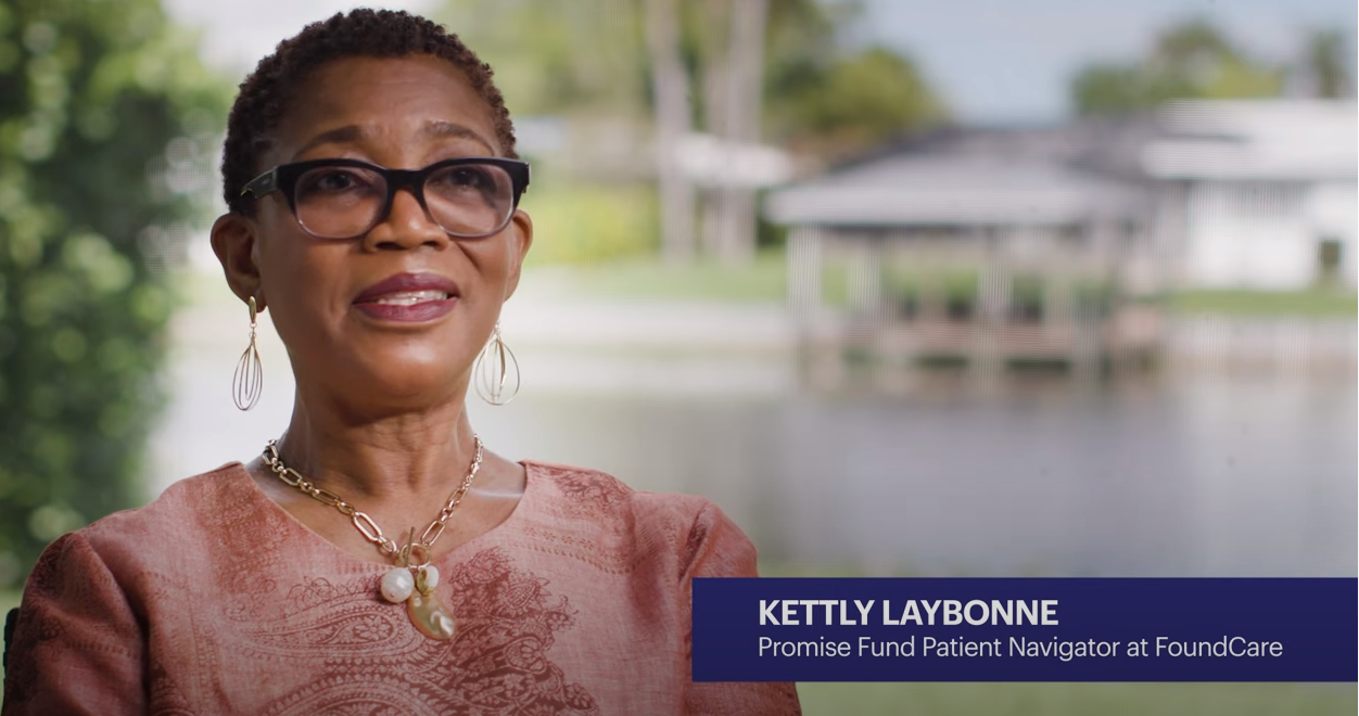 FoundCare Patient Navigator, Kettly Laybonne, Highlighted in Katie Couric Video